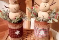 Cozy Rustic Winter Decoration For Your Home 08