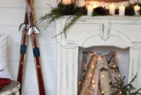 Cozy Rustic Winter Decoration For Your Home 42