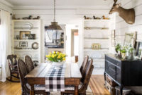 Easy Rustic Farmhouse Dining Room Makeover Ideas 08