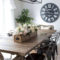 Easy Rustic Farmhouse Dining Room Makeover Ideas 10