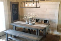Easy Rustic Farmhouse Dining Room Makeover Ideas 12