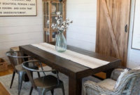 Easy Rustic Farmhouse Dining Room Makeover Ideas 16