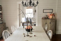 Easy Rustic Farmhouse Dining Room Makeover Ideas 38