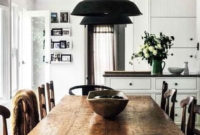 Easy Rustic Farmhouse Dining Room Makeover Ideas 53