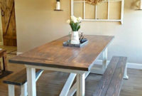 Easy Rustic Farmhouse Dining Room Makeover Ideas 58