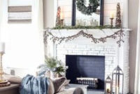 Favorite Mantel Decoration Ideas For Winter 50