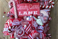 Fun Candy Cane Christmas Decoration Ideas 39