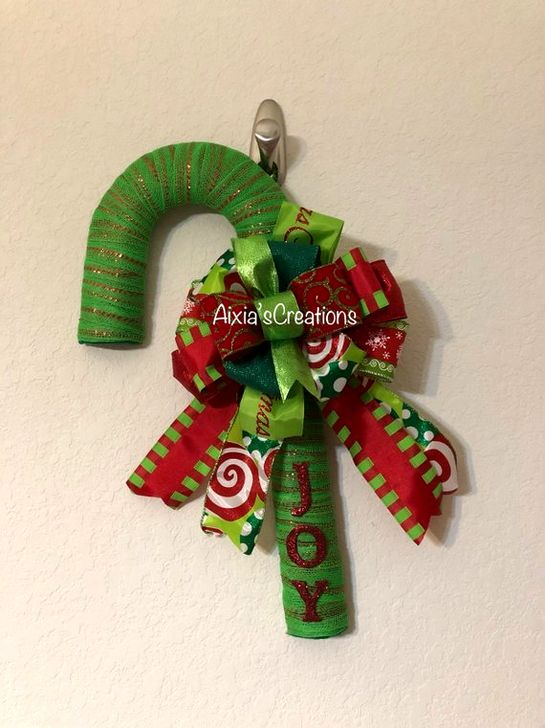 Fun Candy Cane Christmas Decoration Ideas 53