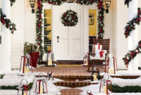 Joyful Front Porch Christmas Decoration Ideas 01
