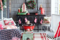 Joyful Front Porch Christmas Decoration Ideas 08