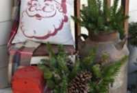 Joyful Front Porch Christmas Decoration Ideas 12