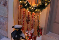 Joyful Front Porch Christmas Decoration Ideas 14