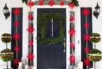 Joyful Front Porch Christmas Decoration Ideas 16