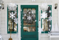 Joyful Front Porch Christmas Decoration Ideas 17