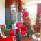 Joyful Front Porch Christmas Decoration Ideas 18