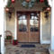 Joyful Front Porch Christmas Decoration Ideas 38