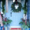 Joyful Front Porch Christmas Decoration Ideas 43