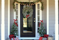 Joyful Front Porch Christmas Decoration Ideas 52