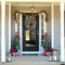 Joyful Front Porch Christmas Decoration Ideas 52