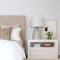 Minimalist But Beautiful White Bedroom Design Ideas 07