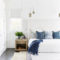 Minimalist But Beautiful White Bedroom Design Ideas 16
