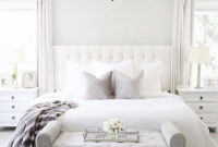 Minimalist But Beautiful White Bedroom Design Ideas 22
