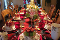 Most Popular Christmas Table Decoration Ideas 50