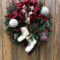Unique Christmas Wreath Decoration Ideas For Your Front Door 03