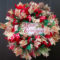 Unique Christmas Wreath Decoration Ideas For Your Front Door 24