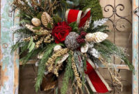 Unique Christmas Wreath Decoration Ideas For Your Front Door 36
