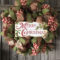 Unique Christmas Wreath Decoration Ideas For Your Front Door 41