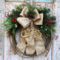 Unique Christmas Wreath Decoration Ideas For Your Front Door 57