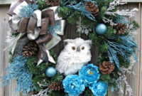 Unique Christmas Wreath Decoration Ideas For Your Front Door 59