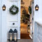 Welcoming Christmas Entryway Decoration For Your Home 10