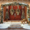 Welcoming Christmas Entryway Decoration For Your Home 54