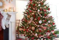 Awesome Red And White Christmas Tree Decoration Ideas 03