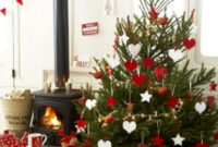 Awesome Red And White Christmas Tree Decoration Ideas 05