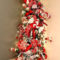 Awesome Red And White Christmas Tree Decoration Ideas 12