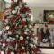 Awesome Red And White Christmas Tree Decoration Ideas 24