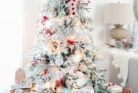 Awesome Red And White Christmas Tree Decoration Ideas 34