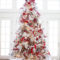 Awesome Red And White Christmas Tree Decoration Ideas 43