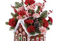 Beautiful Flower Christmas Decoration Ideas 03