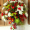 Beautiful Flower Christmas Decoration Ideas 05