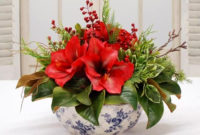 Beautiful Flower Christmas Decoration Ideas 06
