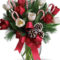 Beautiful Flower Christmas Decoration Ideas 15