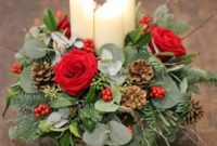 Beautiful Flower Christmas Decoration Ideas 16