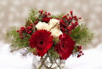 Beautiful Flower Christmas Decoration Ideas 54