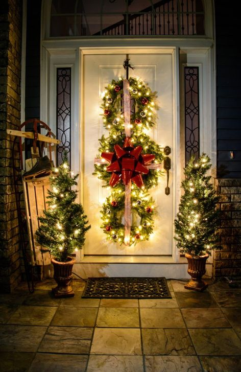 57 Cozy Outdoor Christmas Decoration Ideas