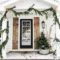 Cozy Outdoor Christmas Decoration Ideas 26