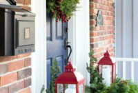 Cozy Outdoor Christmas Decoration Ideas 36